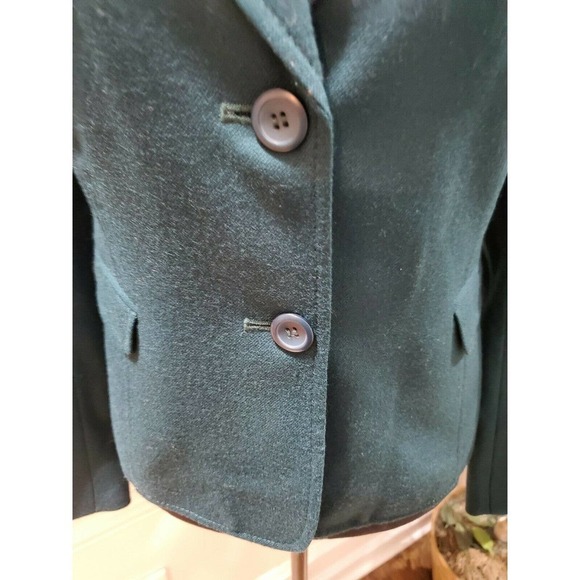 Pendleton Women's Wool Two Buttons Single Breasted Long Sleeve Blazer Size 10 - Picture 3 of 11